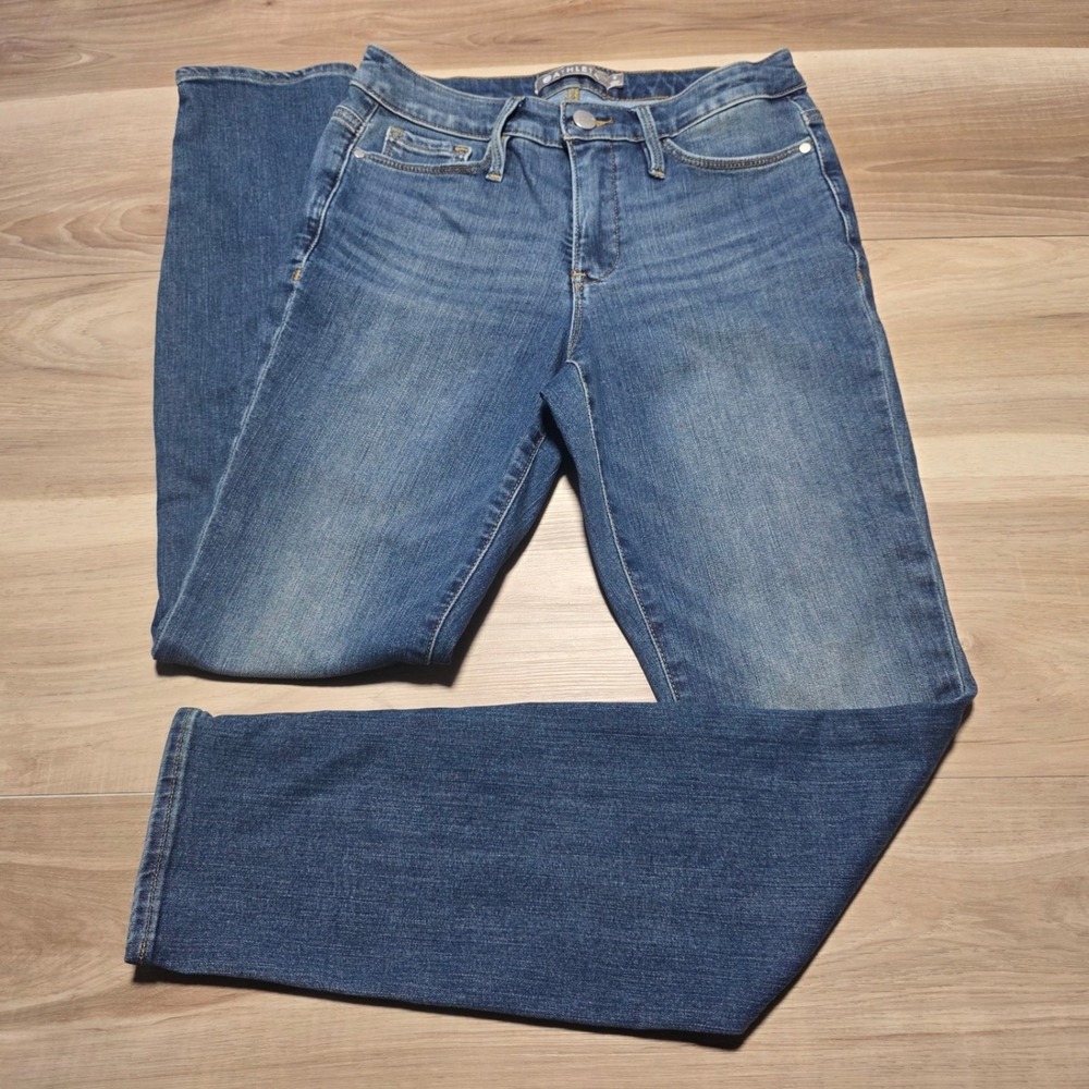 Athleta Sculptek Skinny Jeans Women 4 Blue Medium Wash Denim Performance Stretch